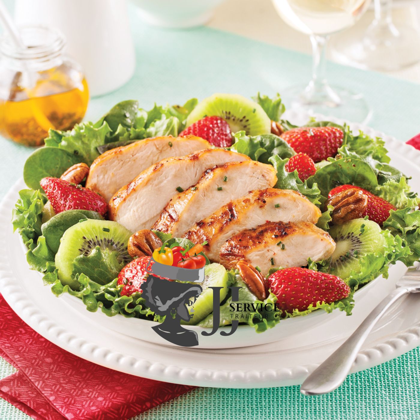 salade poulet